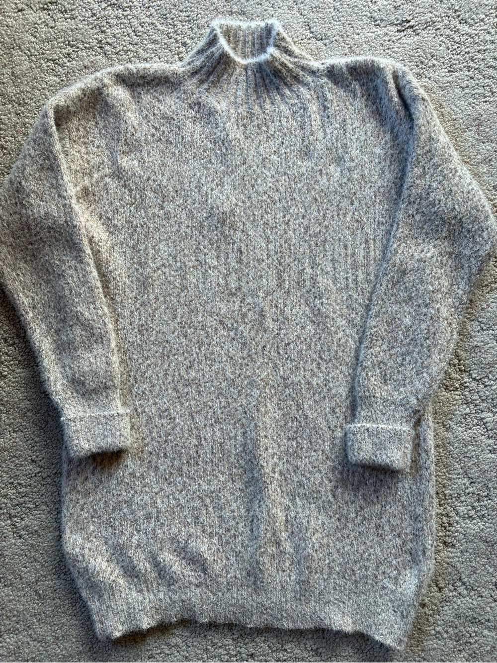 Coco + Carmen Cozy Mock Neck Women's Tunic Sweater